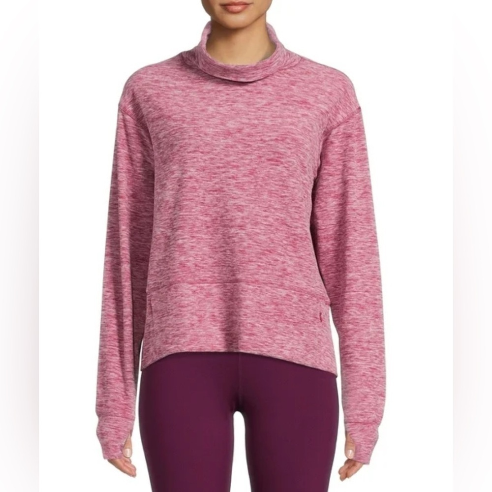 Avia Soft Brushed Jersey Mock Neck Sweater. Size-Medium(8-10) - Picture 1 of 4